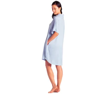 Dream Cowl Neck Gown - Sky Blue