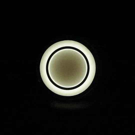 Eagle Lights HALOS 2" Front and Rear LED Turn Signals for Harley Davidson Motorcycles - Front (1157) / Rear (1157)