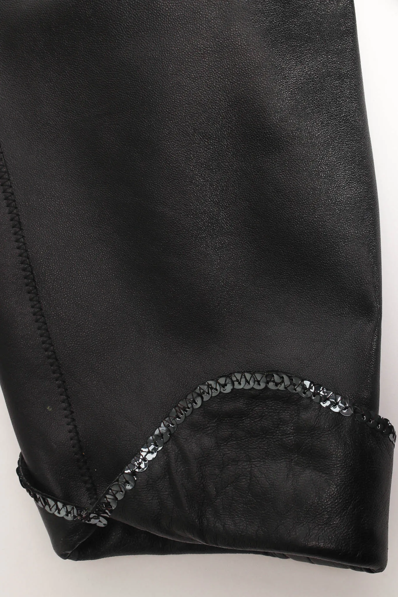 Embellished Suede Leather Jacket