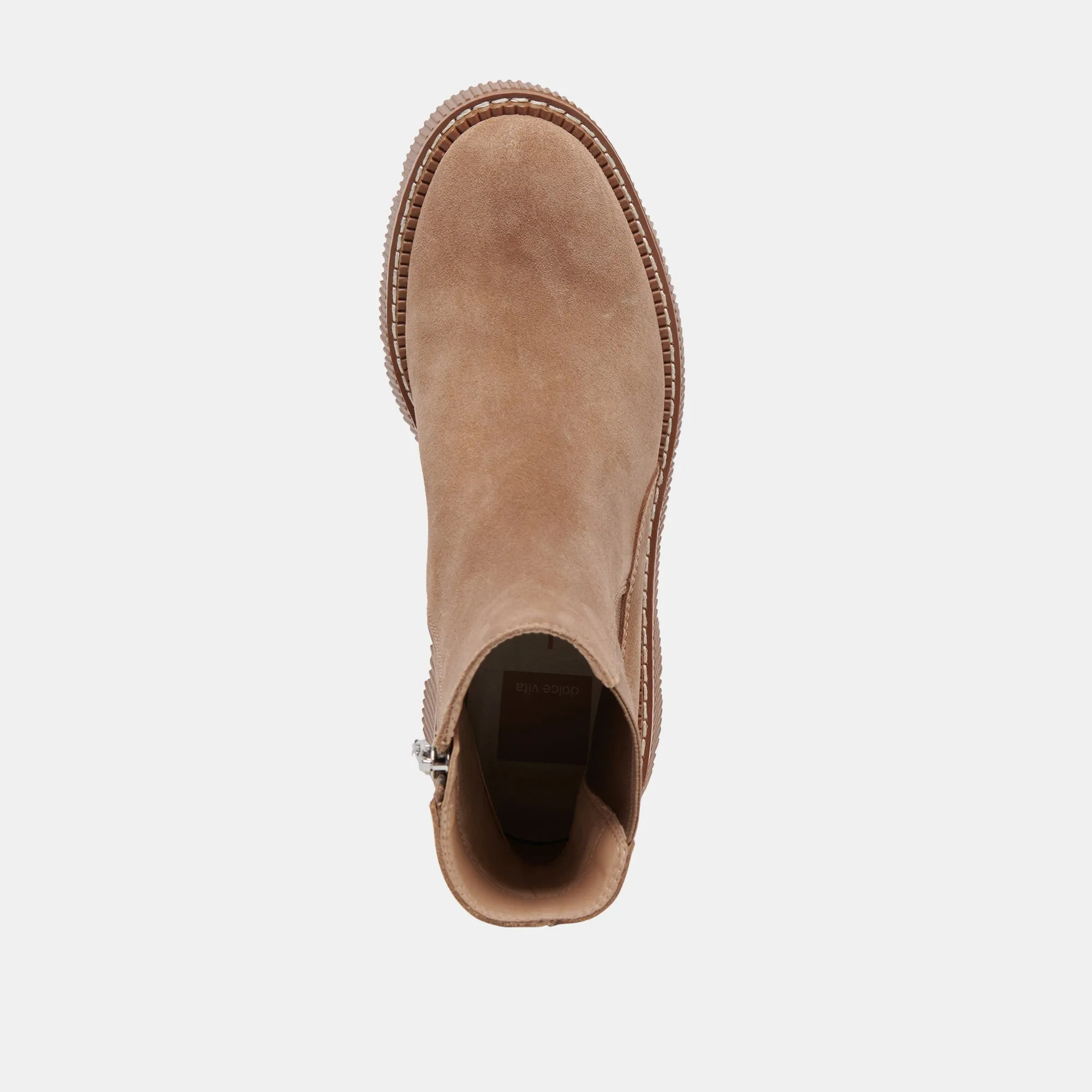 EMMET H2O BOOTS MUSHROOM SUEDE - re:vita