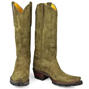Equestrian 14" with Vibram - Olive