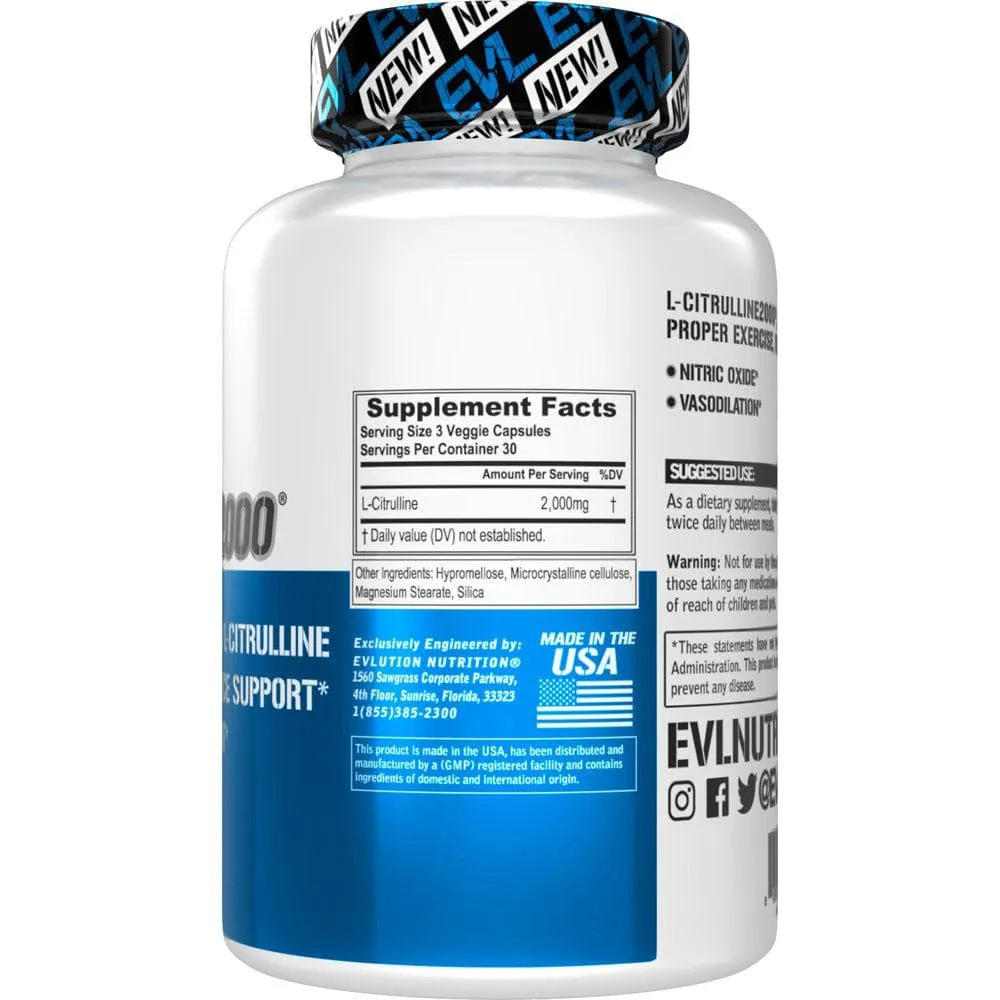 EVL L-Citrulline (Capsules)