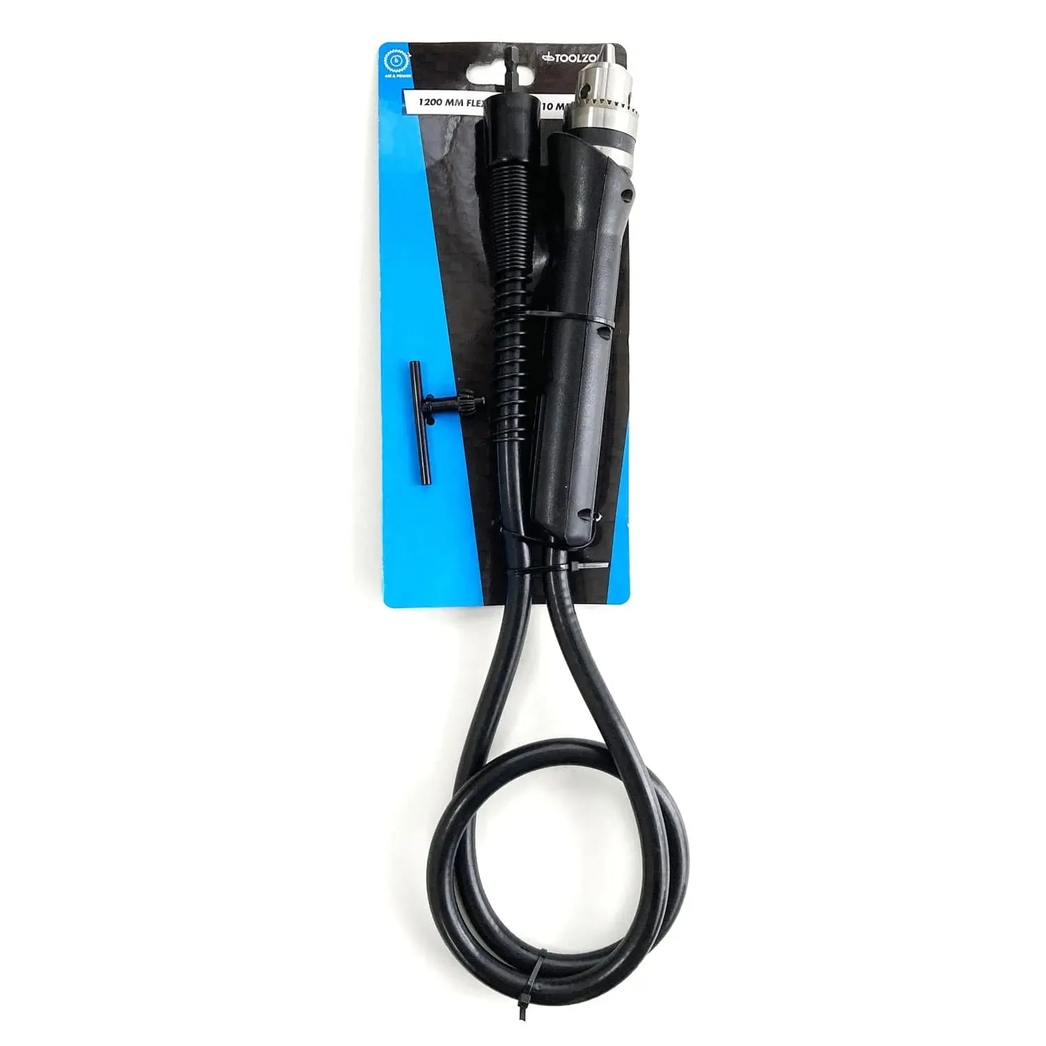 Flexible Drill Shaft Extension 1200mm Long Flexi Drive - Keyed Chuck