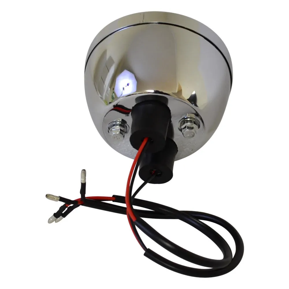 Ford Duo Lamp Model A Motorcycle Tail Light - Chrome