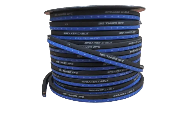 FULL TILT AUDIO 12GA OFC SPEAKER WIRE | TINNED OXYGEN FREE COPPER CABLE