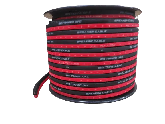 FULL TILT AUDIO 12GA OFC SPEAKER WIRE | TINNED OXYGEN FREE COPPER CABLE