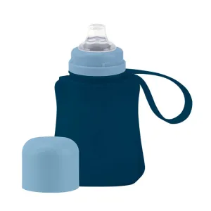 Green Sprouts Silicone and Sprout Ware® Sip & Straw Pocket (8 oz.) - Cobalt 6M 