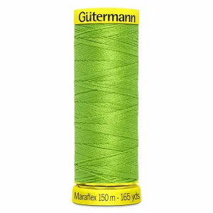 Gutermann 150m Maraflex Stretch Jersey Thread - 336 Chartreuse Green