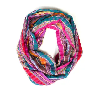 Hand Woven Infinity Scarf | Festival