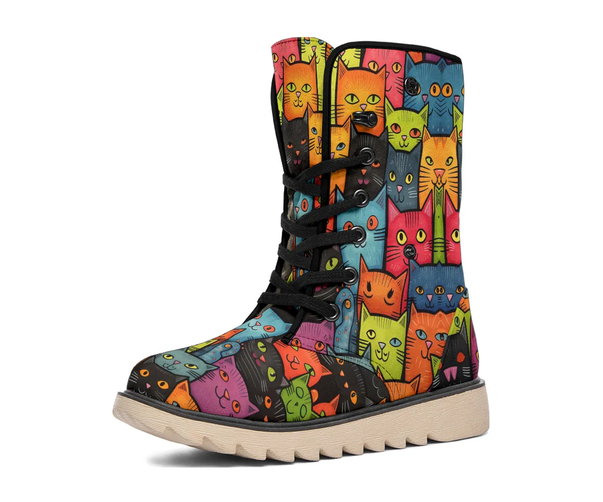 Happy Cats Polar Boots