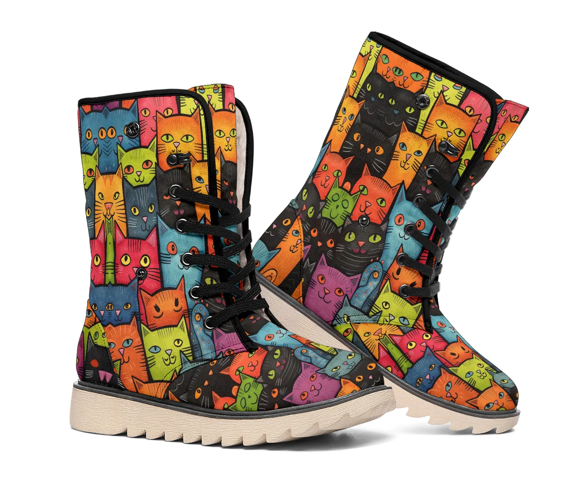 Happy Cats Polar Boots