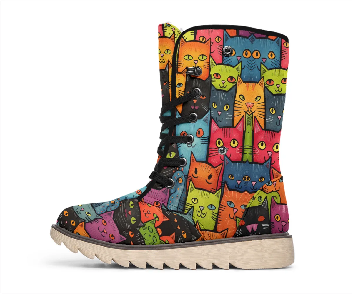 Happy Cats Polar Boots