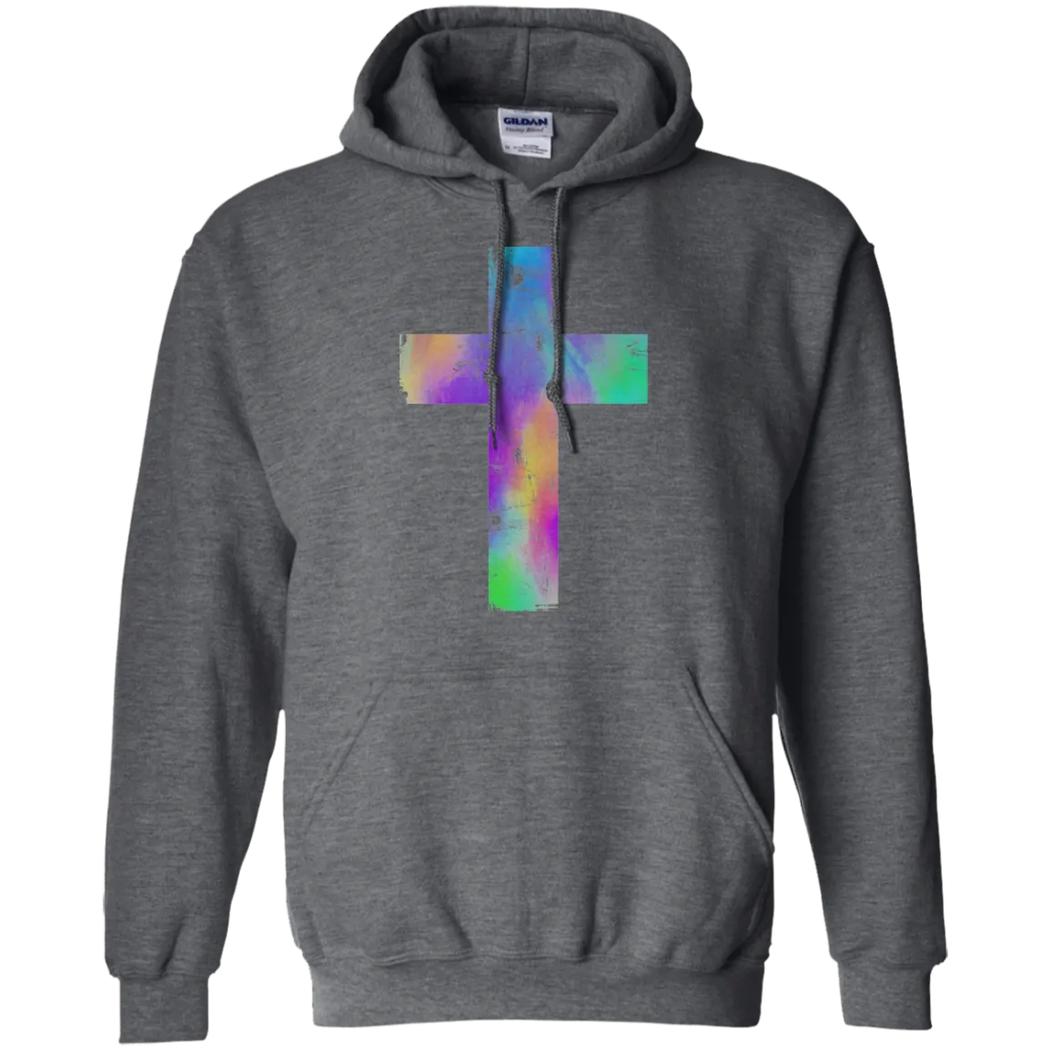 Here’s an SEO-optimized product description for the Watercolor Distressed Cross Hoodie:  Watercolor Distressed Cross Hoodie – Cozy, Faithful, and Stylish