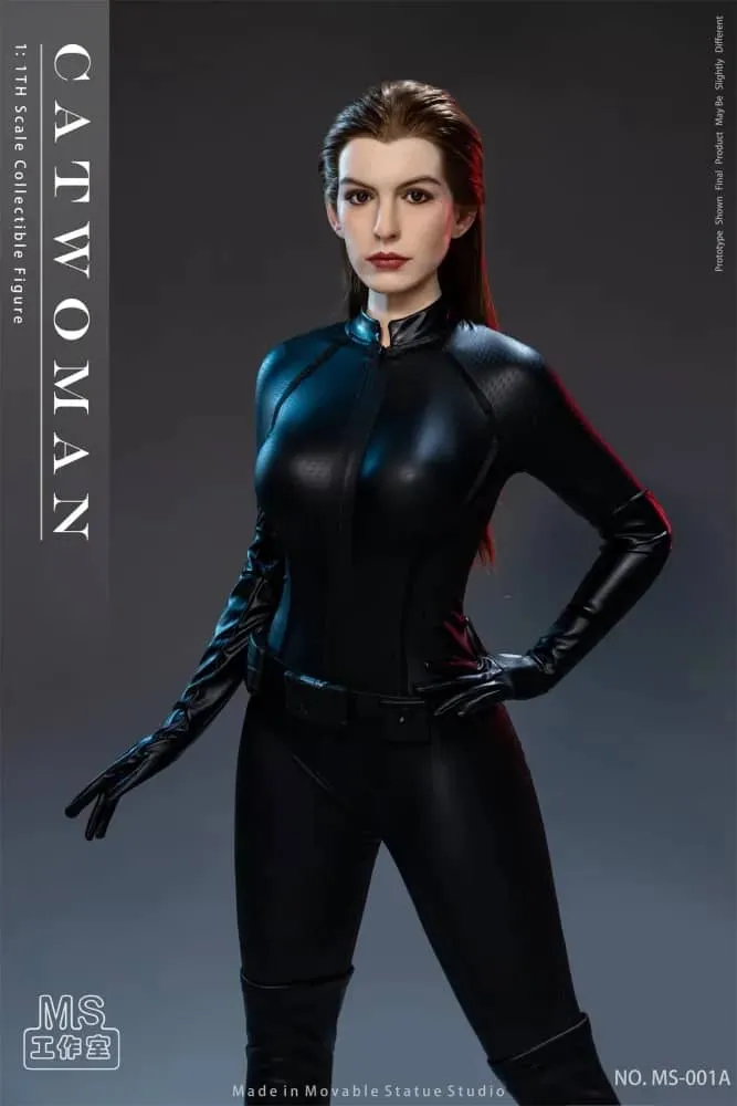 【In Stock】MS Studio 1/1 Catwoman Action Figure Model silica gel Anne MS-001A Collectibles