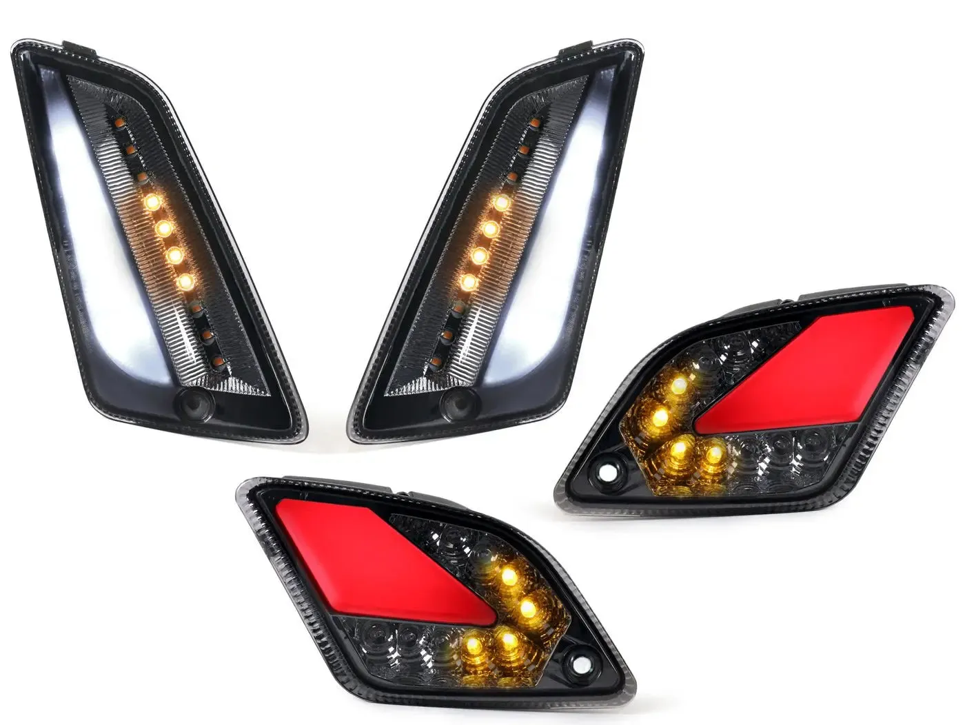 Indicator set front   rear MOTO NOSTRA (2019-) | Vespa GTS 125-300 HPE