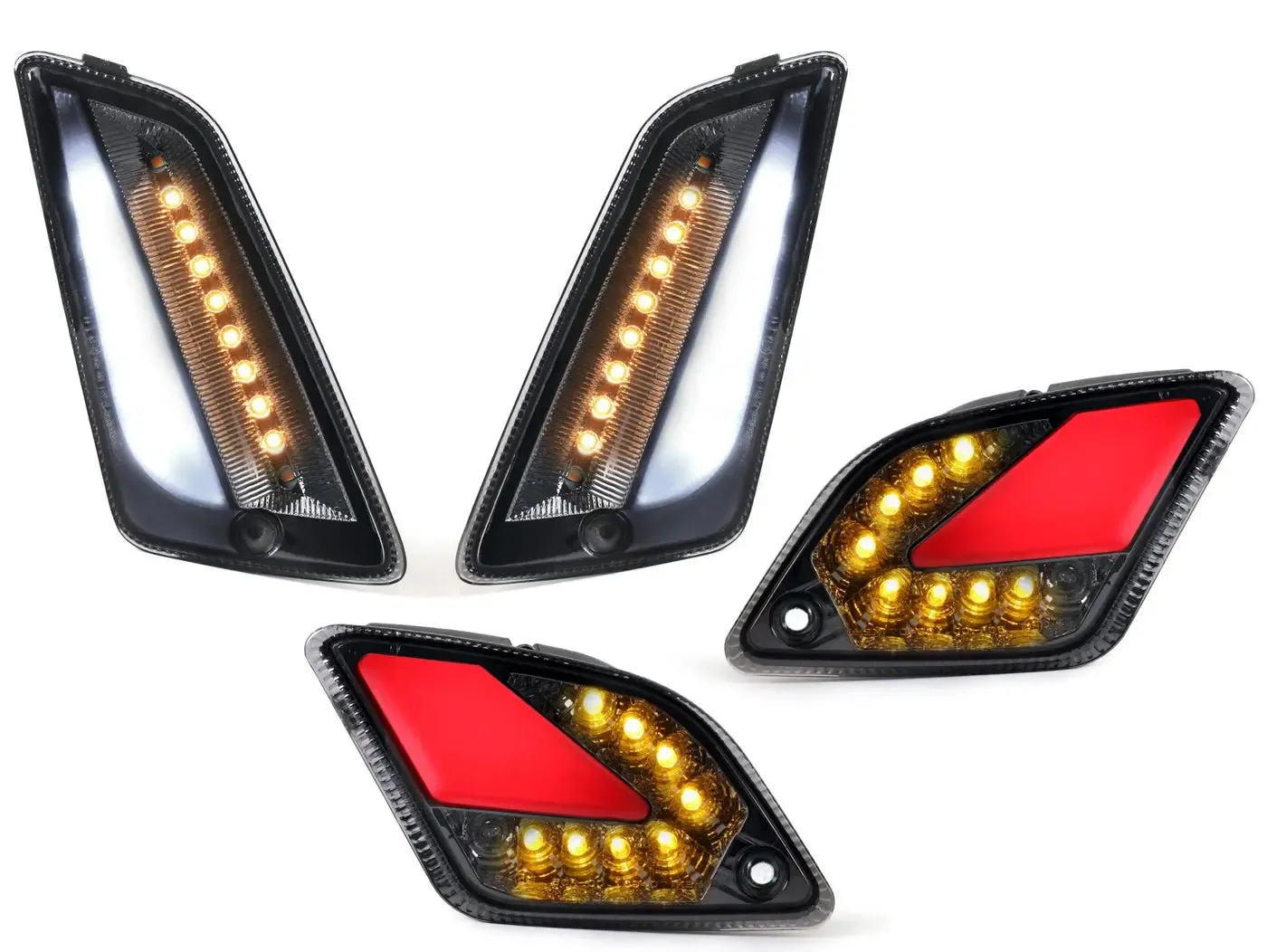 Indicator set front   rear MOTO NOSTRA (2019-) | Vespa GTS 125-300 HPE