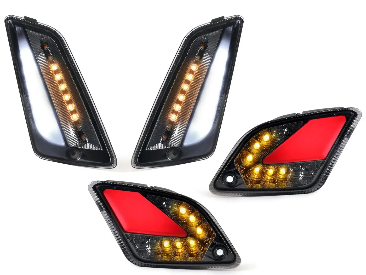 Indicator set front   rear MOTO NOSTRA (2019-) | Vespa GTS 125-300 HPE