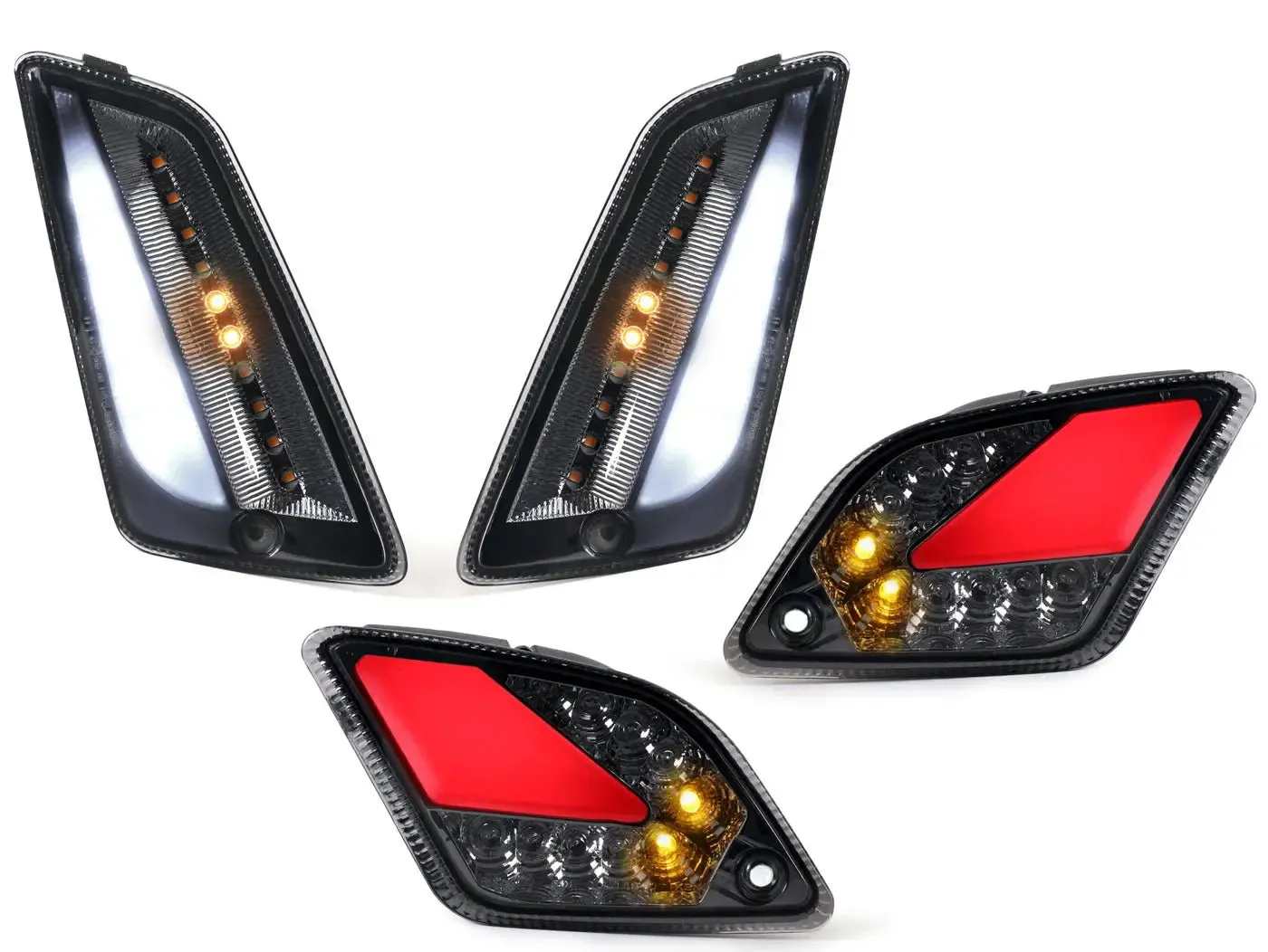 Indicator set front   rear MOTO NOSTRA (2019-) | Vespa GTS 125-300 HPE