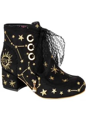 Irregular Choice Alpha Centauri Boots Black