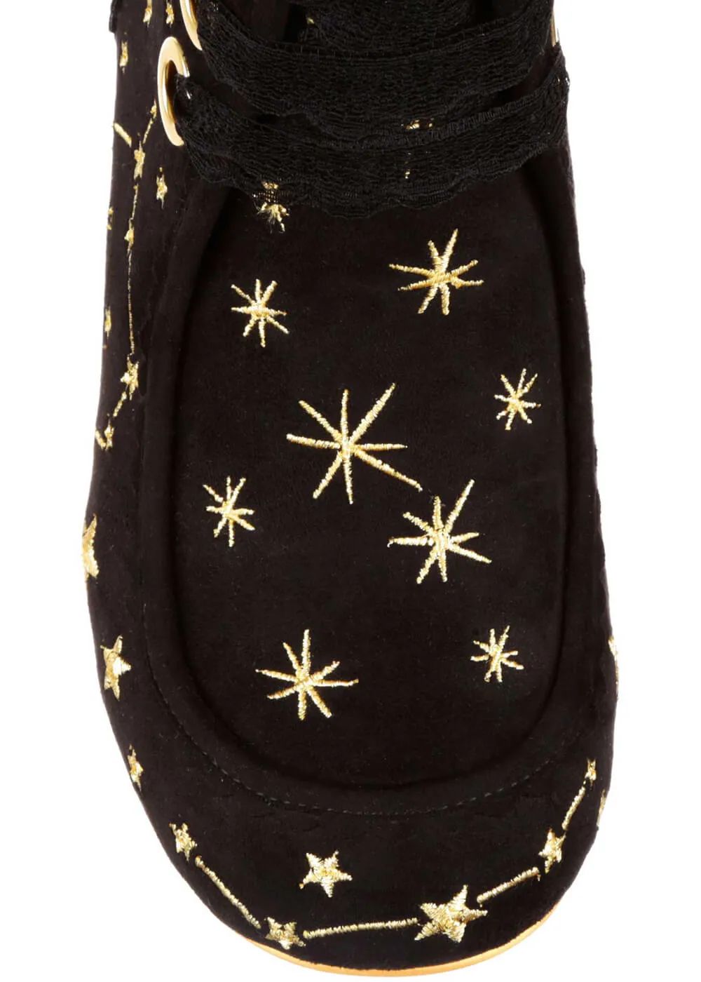 Irregular Choice Alpha Centauri Boots Black