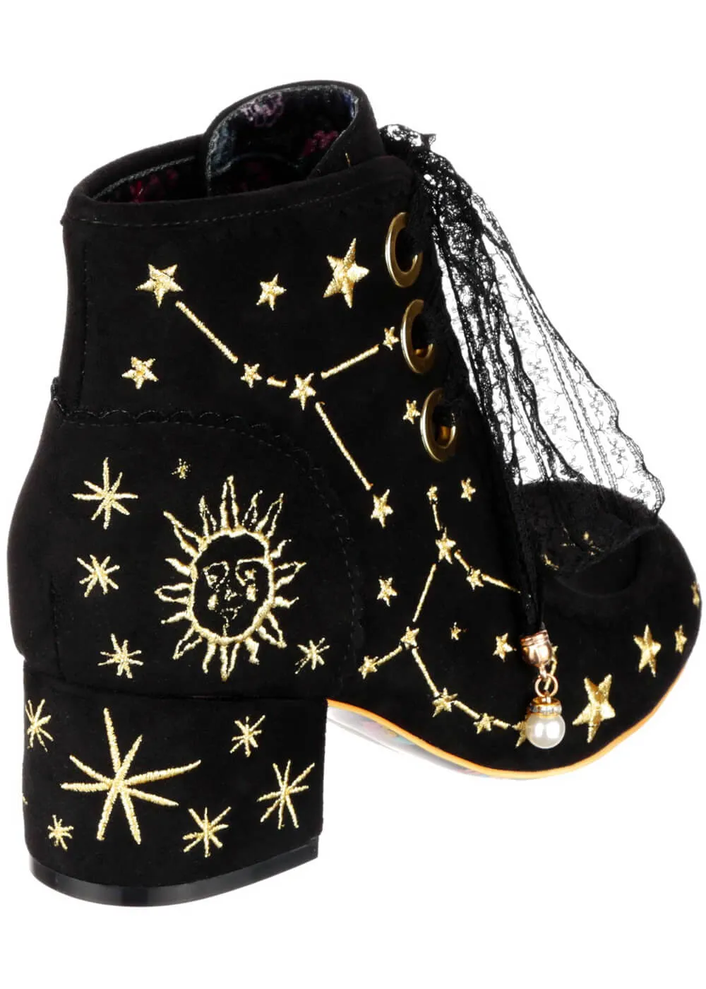 Irregular Choice Alpha Centauri Boots Black
