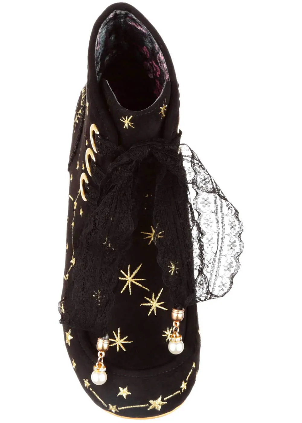 Irregular Choice Alpha Centauri Boots Black