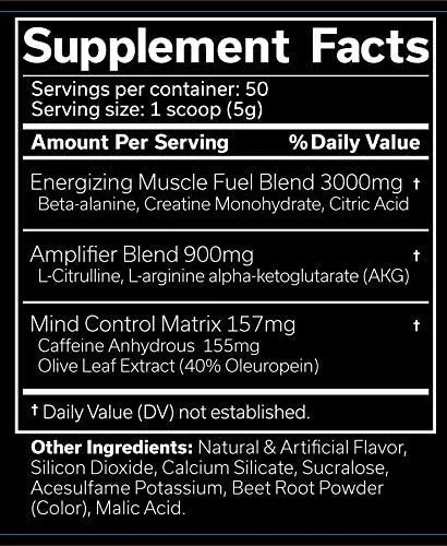 JNX Sports The Curse! PRE-WORKOUT (50 Servings) Orange Mango EXP Aug 2027