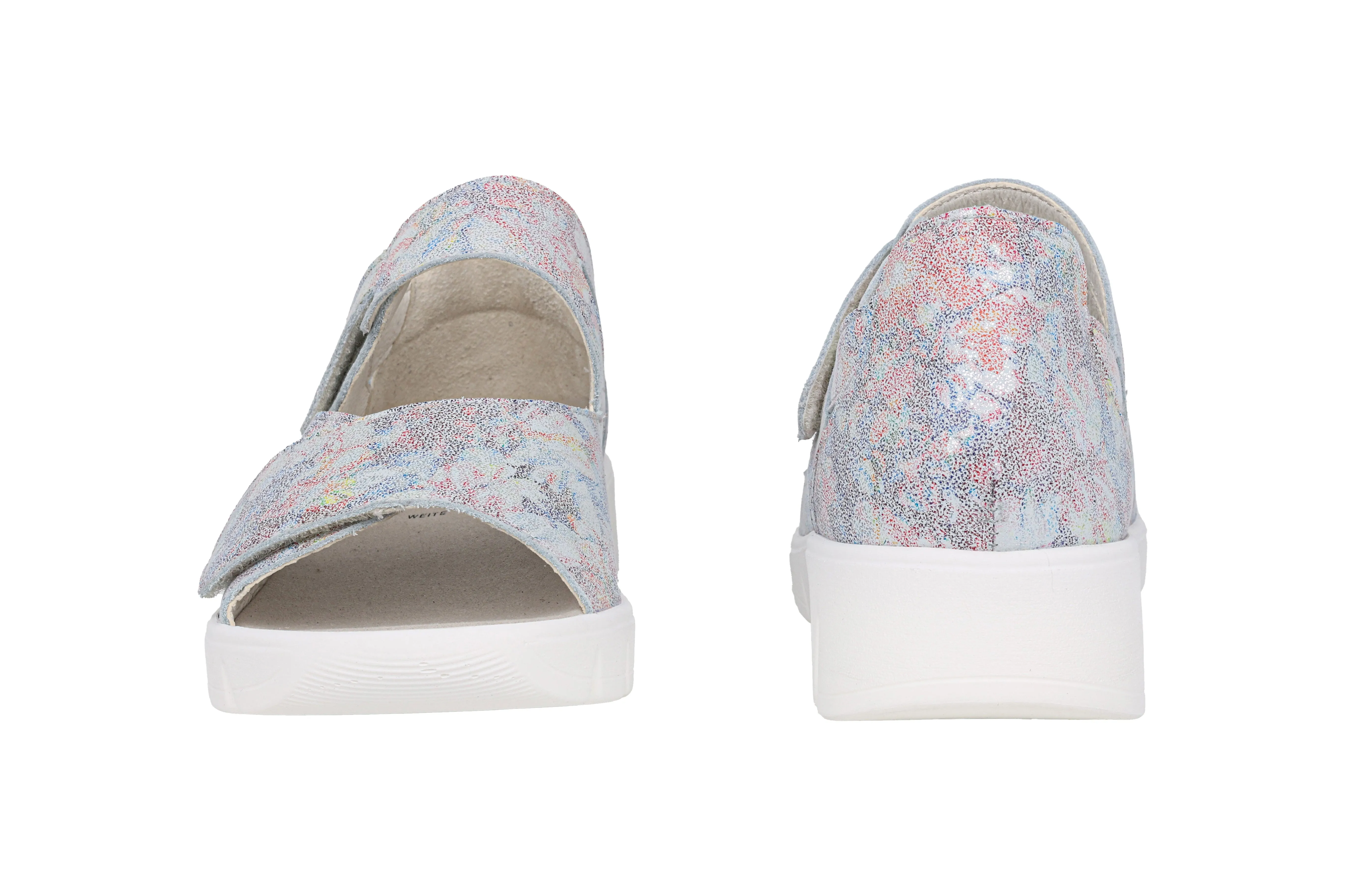 'K-Adea' women's wide fit (K) sandal - multicolour