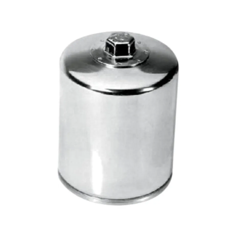K&N Oil Filter - Chrome 99-24 Big Twin and M8 models