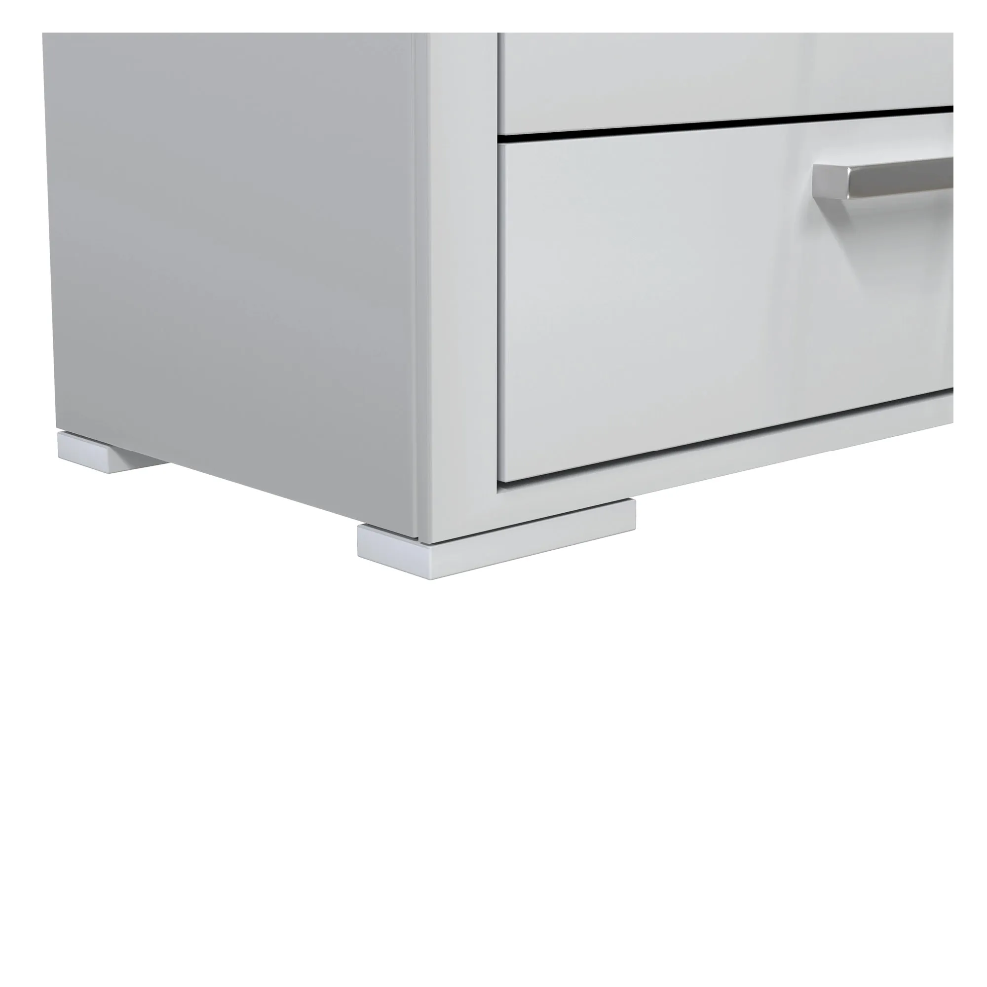 Karlstad Wardrobe - Light Gray