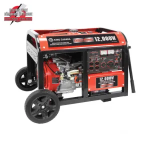 King Canada KCG-12000GE Power Force 12000W Gasoline Generator w/ Electric Start