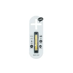 Knog Plus Front Light - Black (40 Lumens)