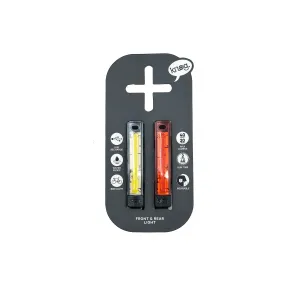 Knog Plus Light Twin Pack - Black (Front Rear Set)