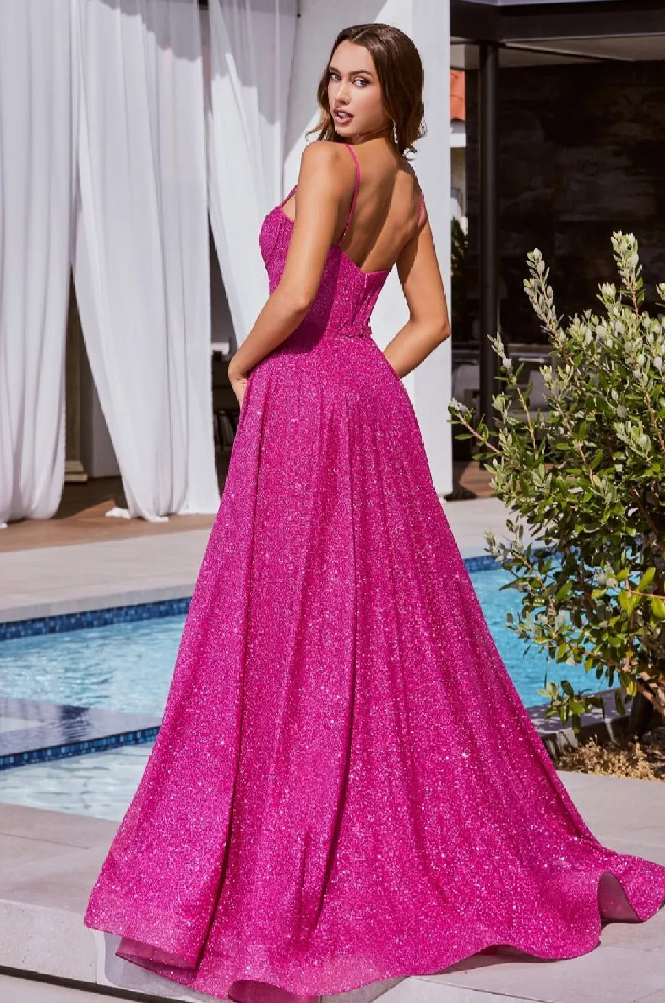 LaDivine by Cinderella Divine Evening Gown CDS483