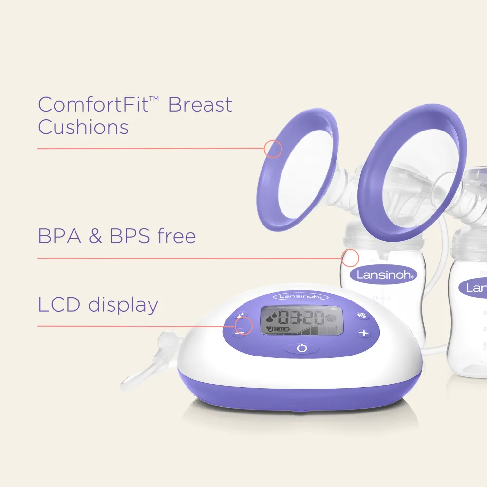 Lansinoh 2-in-1 Double Electric Breast Pump