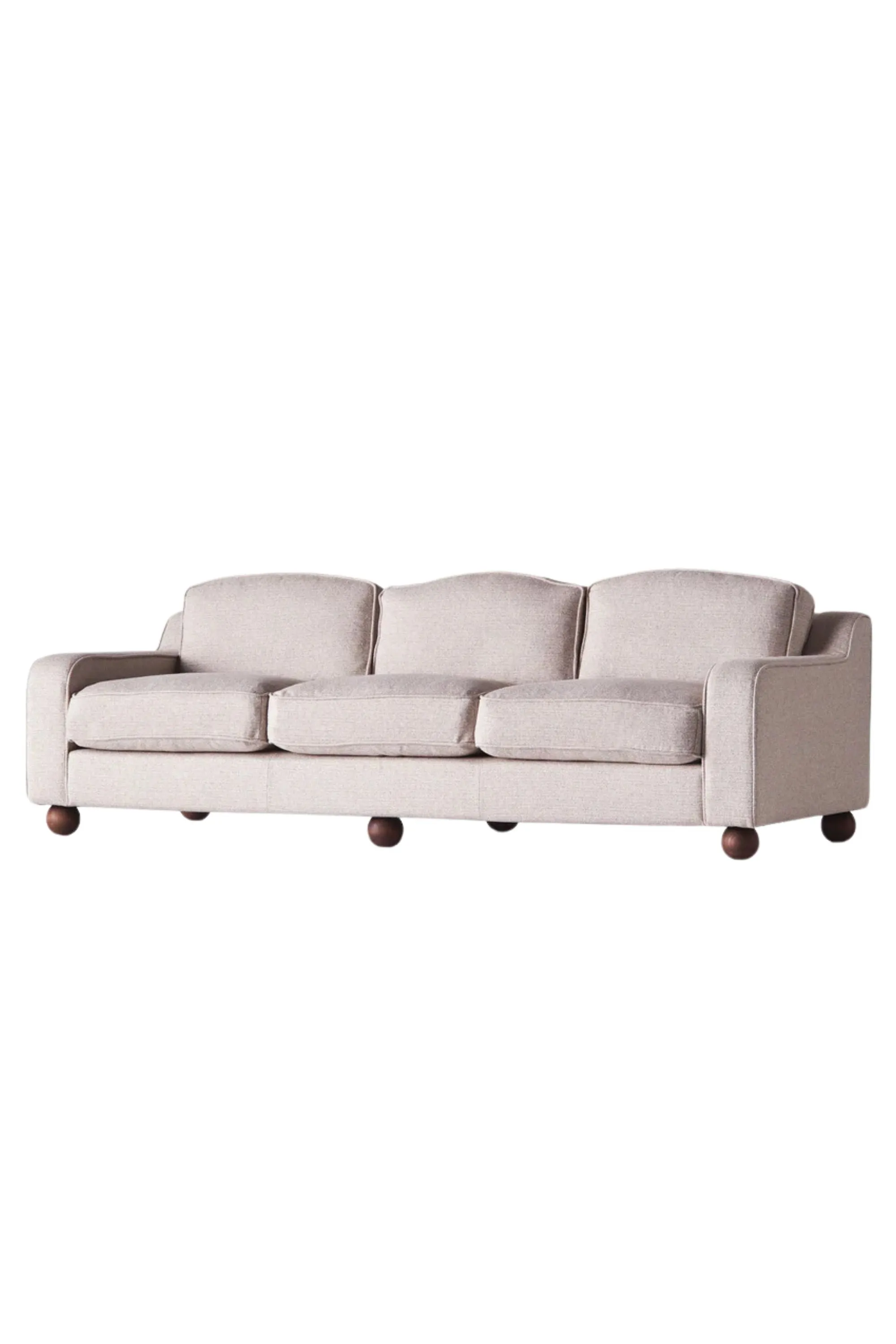 Lola Sofa Woven Sand | Dusty Deco