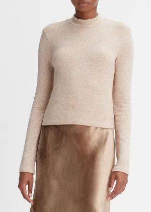 Long Sleeve Cozy Mock Neck (Hazel Cream)