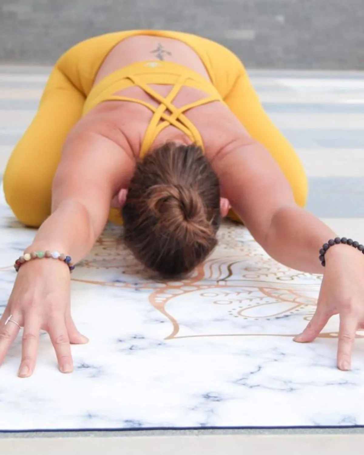Lotus 100% Natural Rubber Foldable Yoga Mat