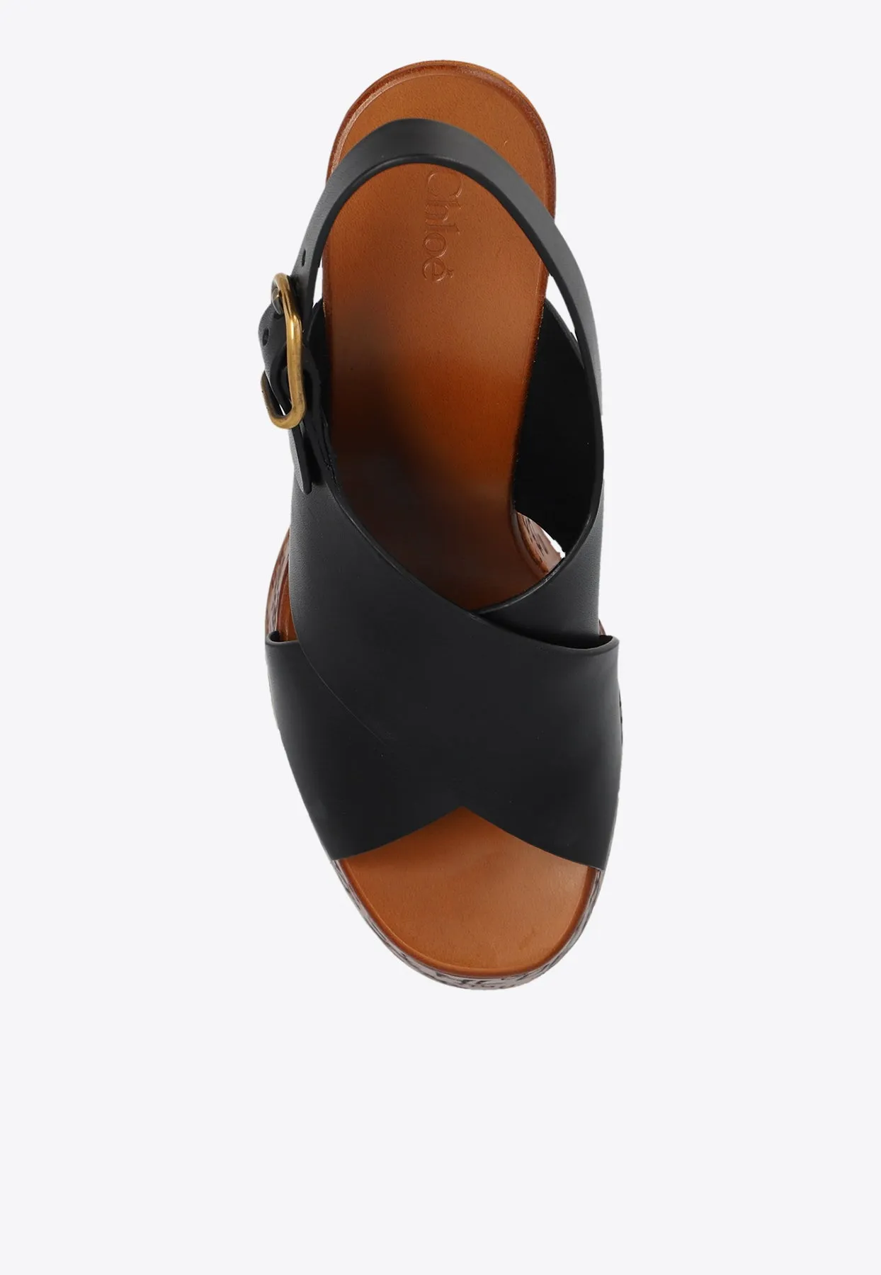 Maxime 130 Engraved Wedge Sandals