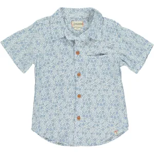 Me & Henry Newport Woven Shirt - Blue Floral