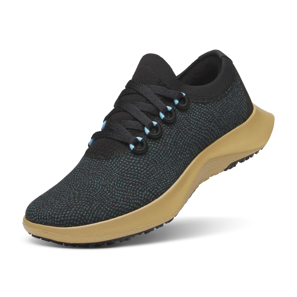 Men's Wool Dasher Mizzles - Natural Black/Chasm Teal (Stony Beige Sole)