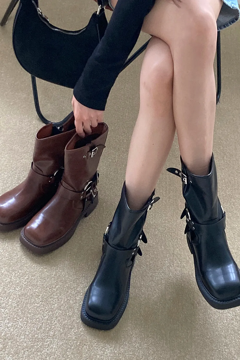 Mila Biker Boots