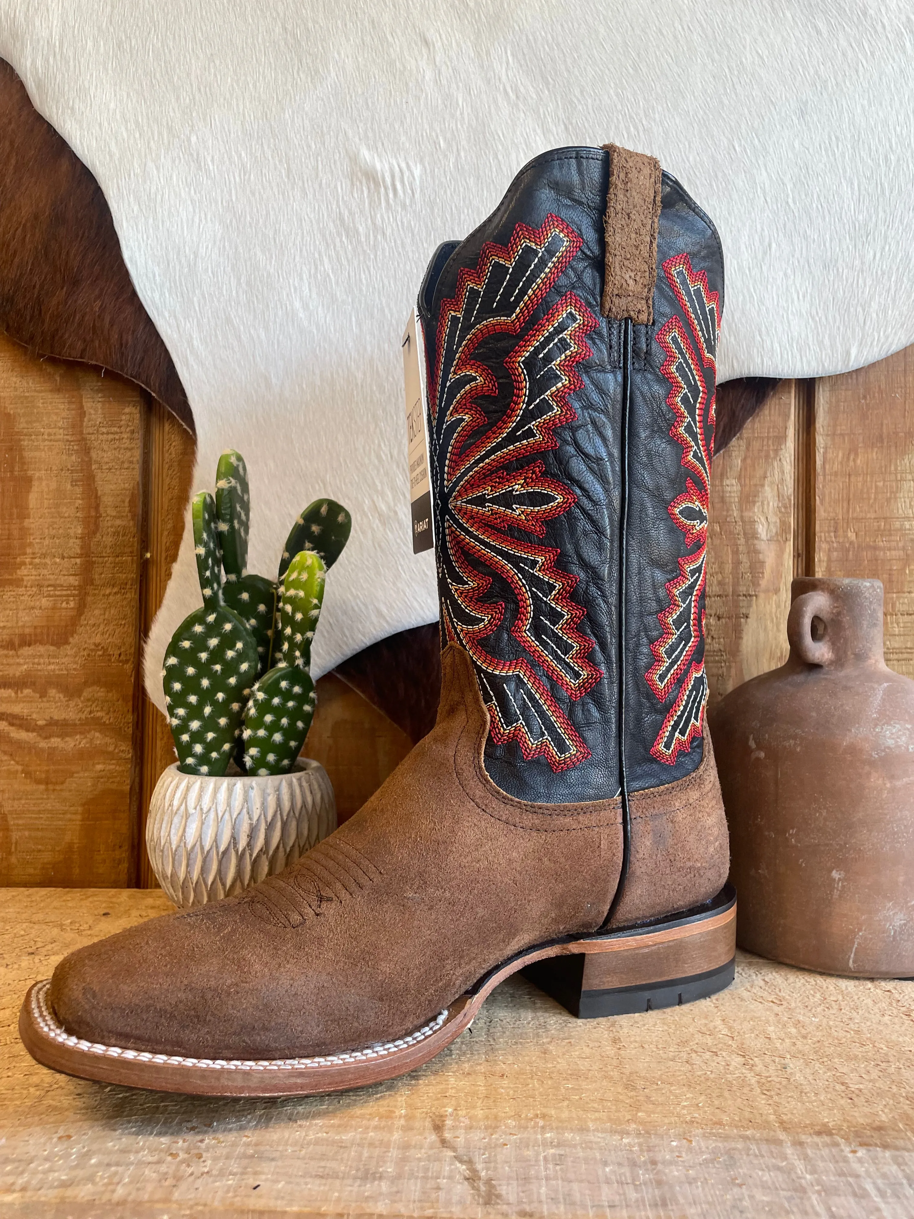 MNS Sting Cowboy Boot WEATHERED WICKER