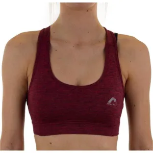 More Mile Train To Run Womens Running Crop Top - Purple