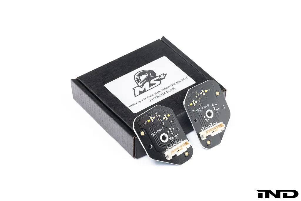 Motorsport  E210 GR Corolla Race Style Yellow DRL LED Module Set