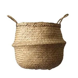 Natural Seagrass Basket | Handmade