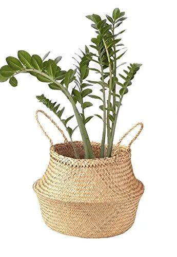 Natural Seagrass Basket | Handmade