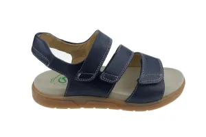 'Nature S' women's strap sandal - blue