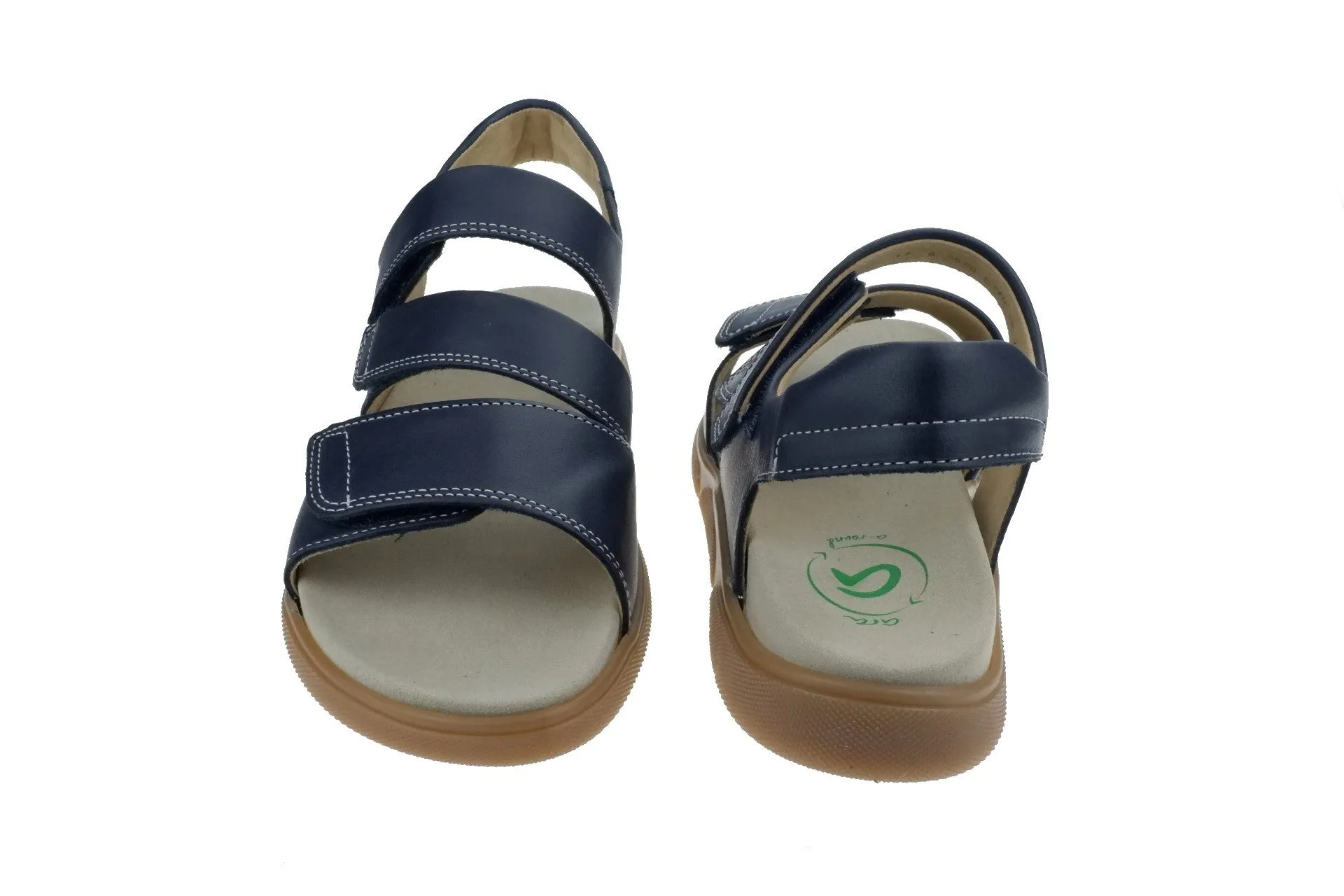 'Nature S' women's strap sandal - blue