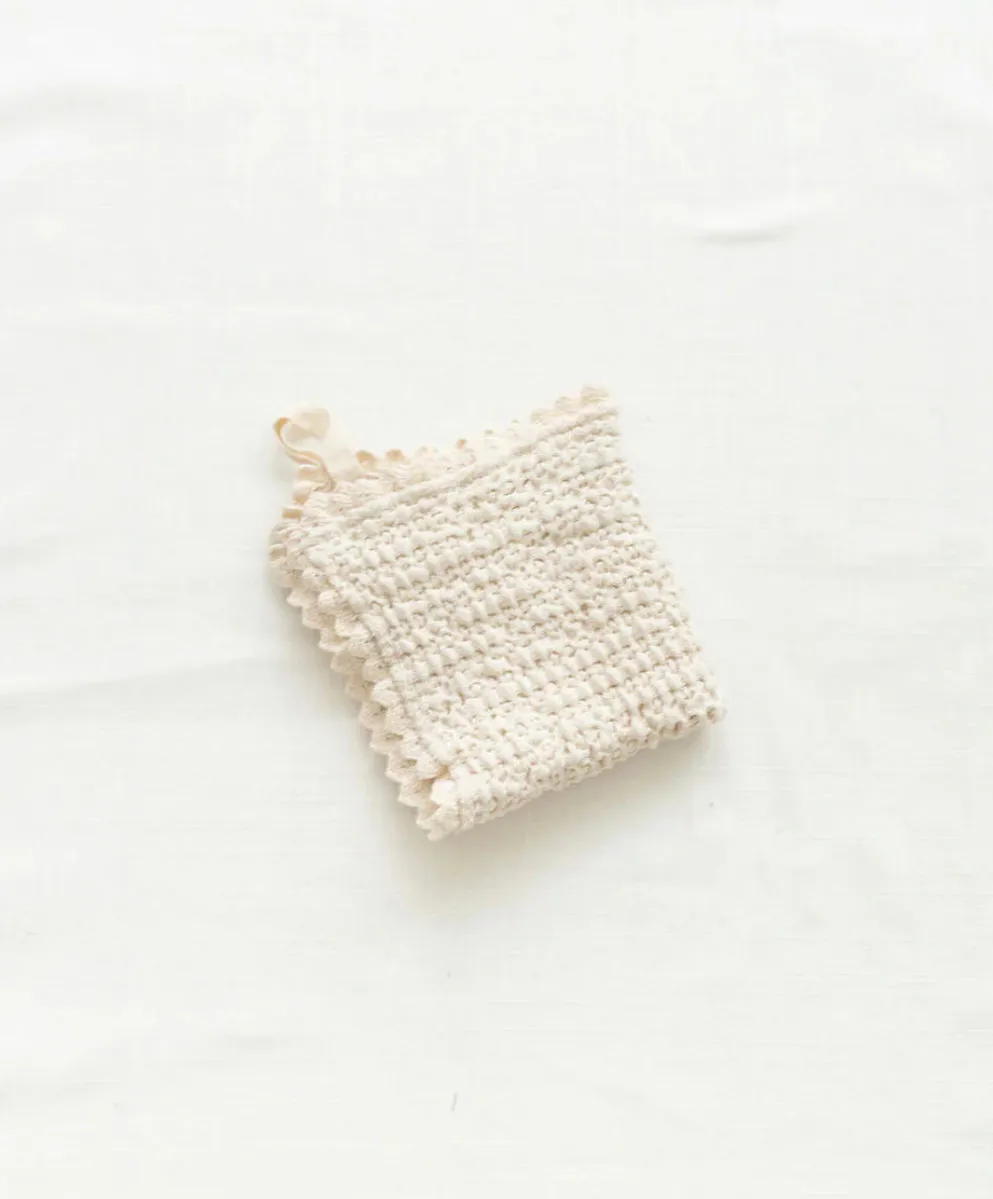 NEW GRAIN COZY WAFFLE MINI LOVIE || MILK